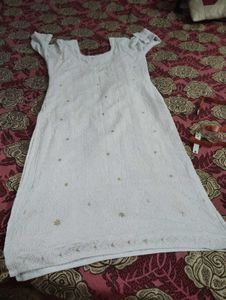 Inner Attached Pure Chicken Work Kurta Size Issues
