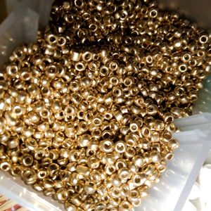 Gold Sugar Beads