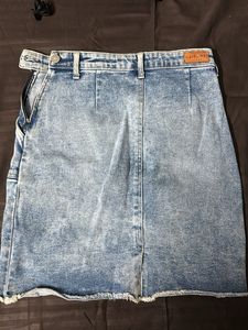 Denim Mini Skirt