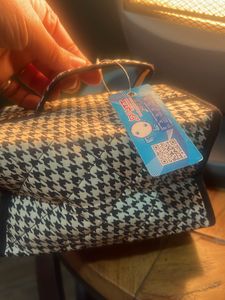 Cosmetics Bag With Mirror- New