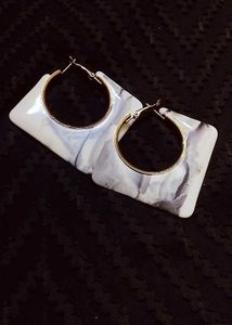 Square Hoop Earrings