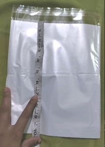 Self Adhesive White Background Pouches