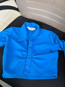 Fitted Crop Shirt