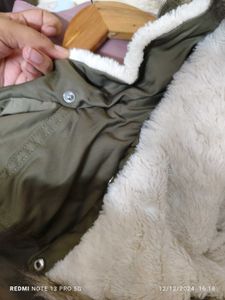 Olive Green Winter Coat