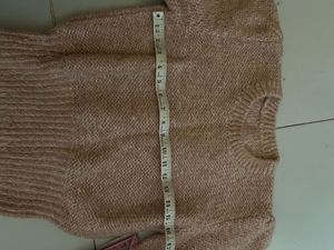 Blush Pink Crop Sweater