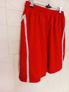 Red Athletic Shorts