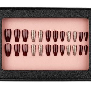 Elegant Artificial Nails💅✨️🎀