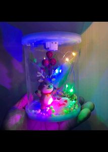 Harman Traders Christmas Reindeer Lamp & LED Tree