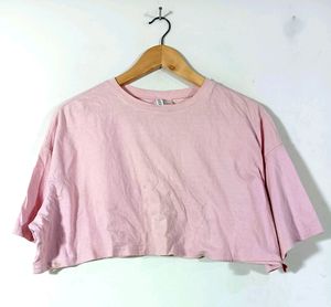 Pink Crop Top (Women)