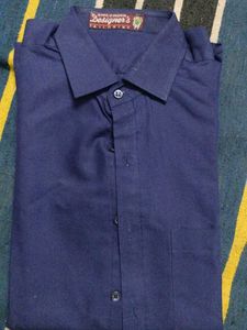 Dark Blue designer shirt M size