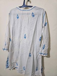 Embroidered White Tunic
