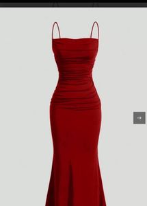 Elegant Red Bodycon Dress