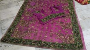 Full Work Saree With Blouse ✨
