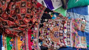 Navratri Kchi Wark Choli 11 Se 15 Sal Ki Bachi Ke Liye