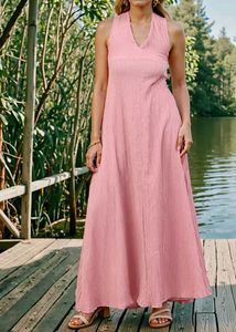 Pink Maxi Dress