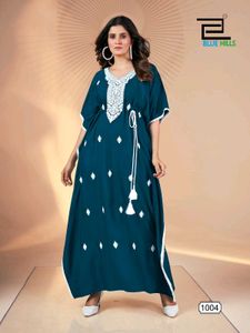 Sea Green Kaftan