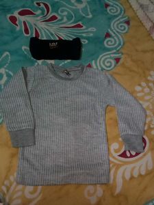 Kids Inner With Ear Cap 👶🏻