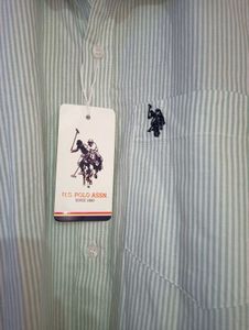U.S. Polo Assn. Striped Shirt - L. Brand New