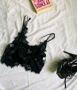 NET BRALETTE TOP