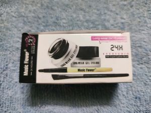 Music Flower Black And Brown Gel Eyeliner 32 g