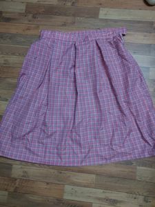 Korean Checkered Skirt