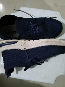Navy Blue Sports Shoes