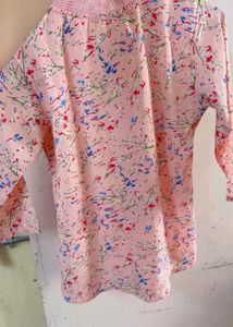 Turtle Neck Top Pink And Pretty