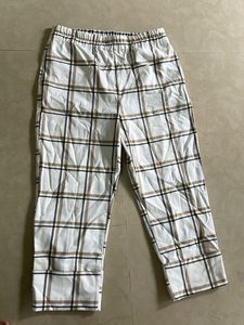 Checkered Casual Pants