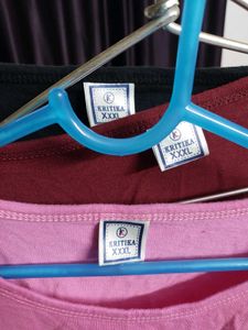 Stylish round neck Printed Ladies Tshirt