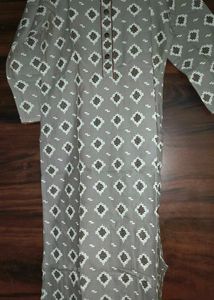 Grey Colour Kurti Set