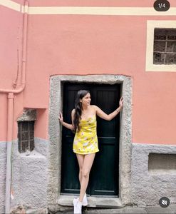 Yellow Floral Sundress