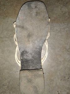 White Gemiquen Sandals