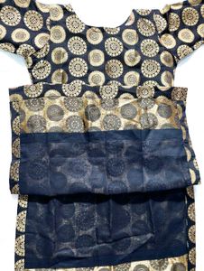 Elegant BLack-Golden Printed Kurta