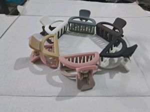 Pastel Hair Claw Clip Set
