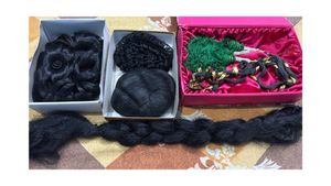 4 FAKE HAIR & 1 PUANJABI PARANDA(5 Pieces)