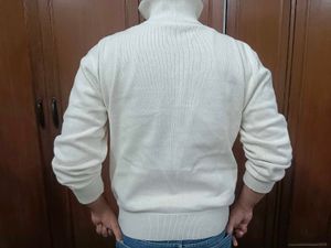 White Pullover Sweater