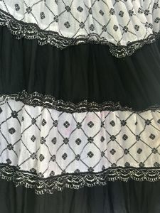 Black And White Skirt