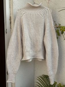 Chunky Knit Turtleneck Sweater