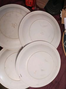 Four Melamine Plate