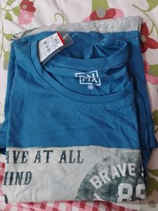Blue Graphic T-Shirt