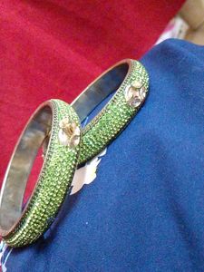 New Light Green Bangles