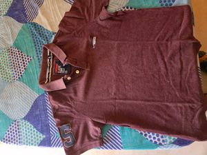 Superdry Burgundy Polo T-Shirt
