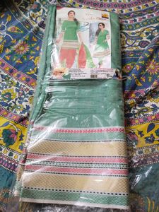 Khadi Cotton Dress Material Suit