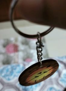 Handmade Wooden Keyring ❤️