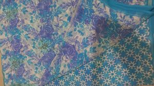 Blue Saree