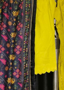 Kurta Pent Set With Printed Dupatta