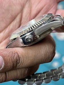 Rolex Day-date Silver Dial real sell price 2000Rs