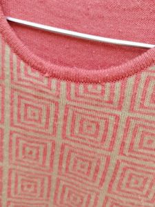 Pink Colored Woolen Kurti
