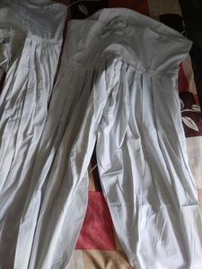 White School Wear Salwar
