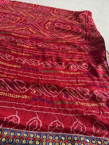 Vintage Embroidered Indian Dress Set